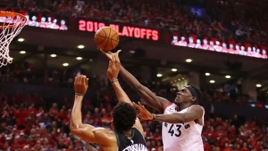 Pascal Siakam (43) z Toronto Raptors