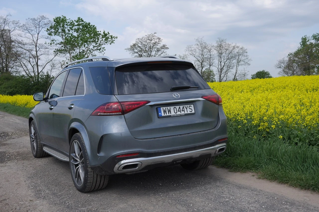 Mercedes GLE na zdjęciach Mercedes GLE na zdjęciach