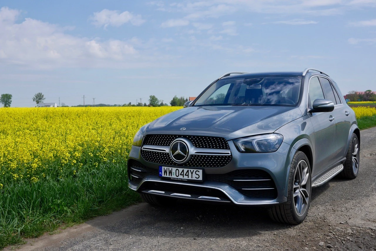 Mercedes GLE na zdjęciach Mercedes GLE na zdjęciach