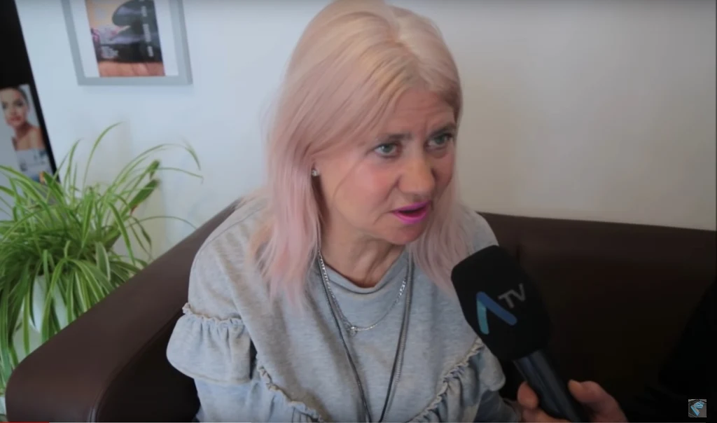 Iza Kisio-Skorupa podczas wywiadu dla ATV, fot. YouTube