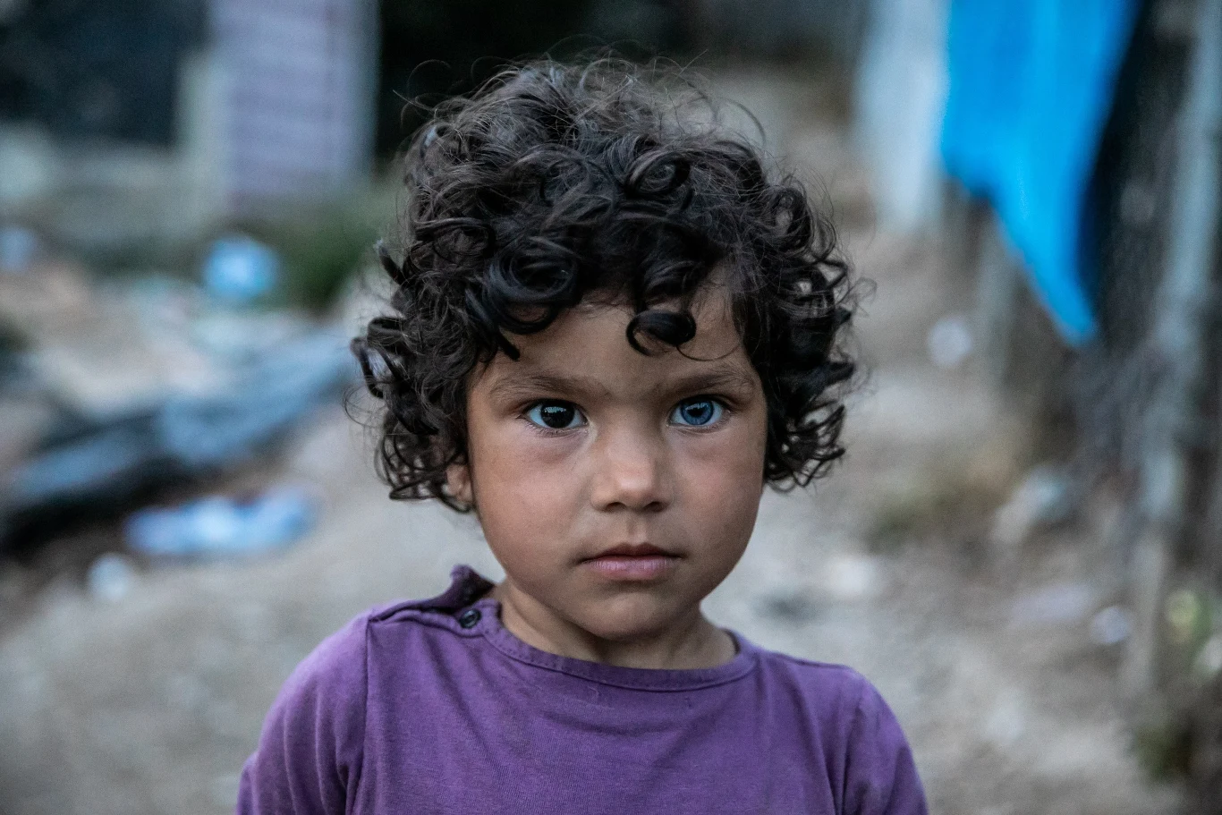 10-letni Ahmida, mały uchodźca z Afganistanu