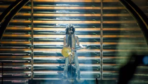 Lenny Kravitz na koncercie w Łodzi