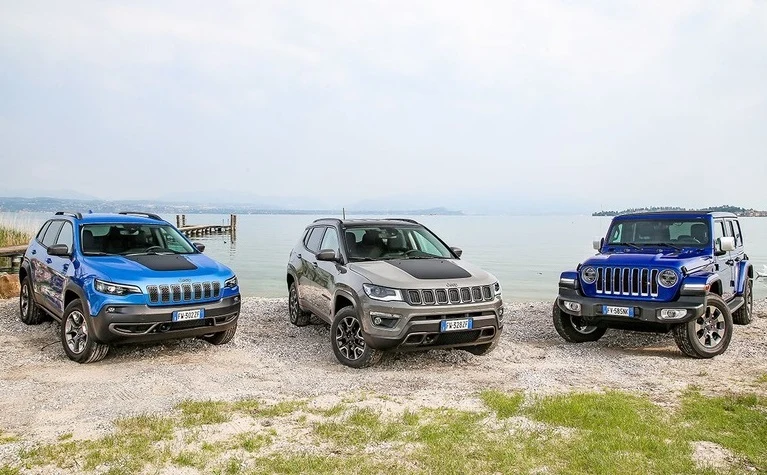 Jeep Cherokee, Compass i Wrangler Jeep Cherokee, Compass i Wrangler