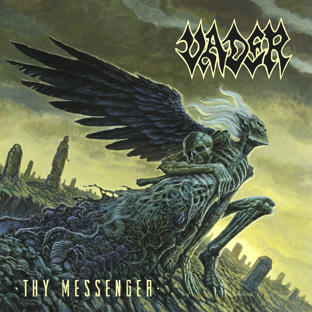 Okładka EP-ki "Thy Messenger" grupy Vader