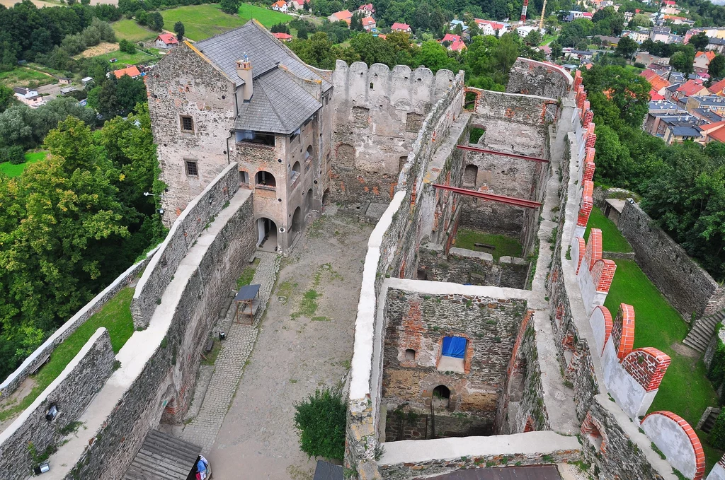 Ruiny zamku w Bolkowie