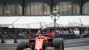 Sebastian Vettel z Ferrari