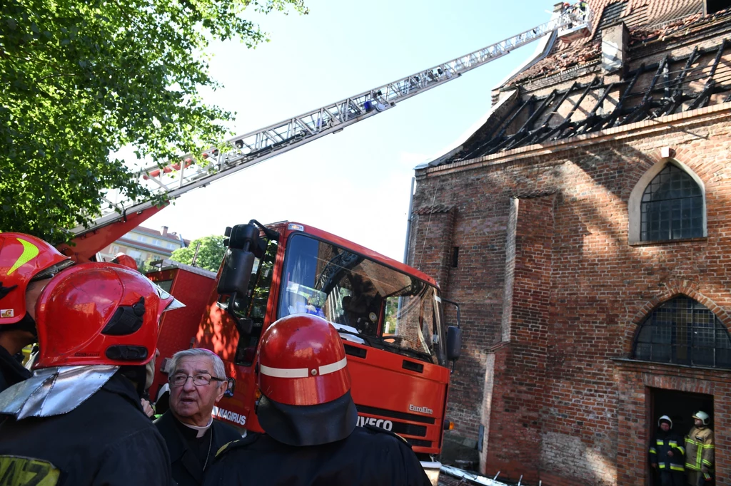 Pożar został szybko zlokalizowany i opanowany Pożar został szybko zlokalizowany i opanowany