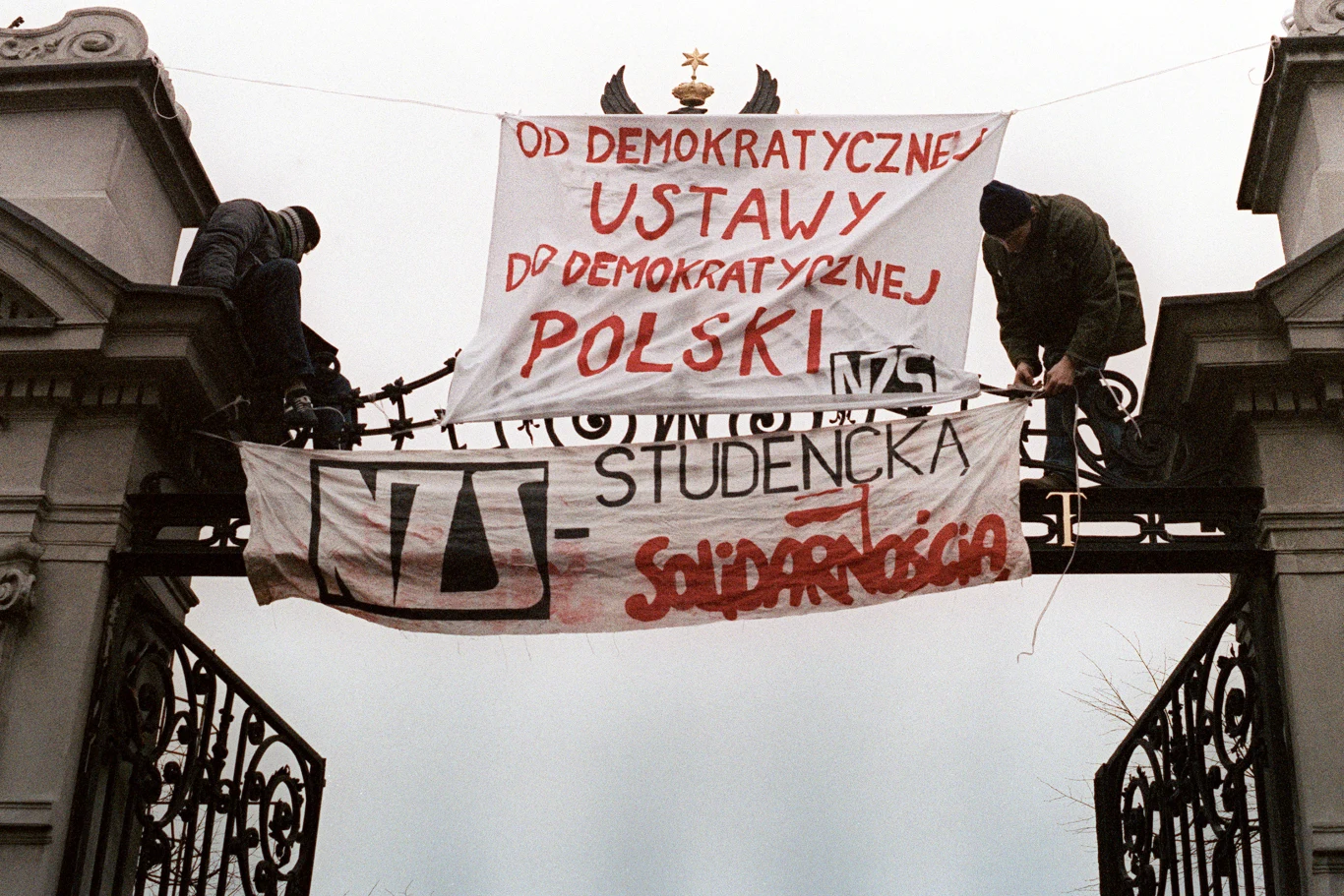 Opozycję popierali studenci Opozycję popierali studenci