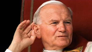 Papież Jan Paweł II podczas wizyty w Argentynie