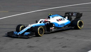 Robert Kubica w bolidzie Williamsa