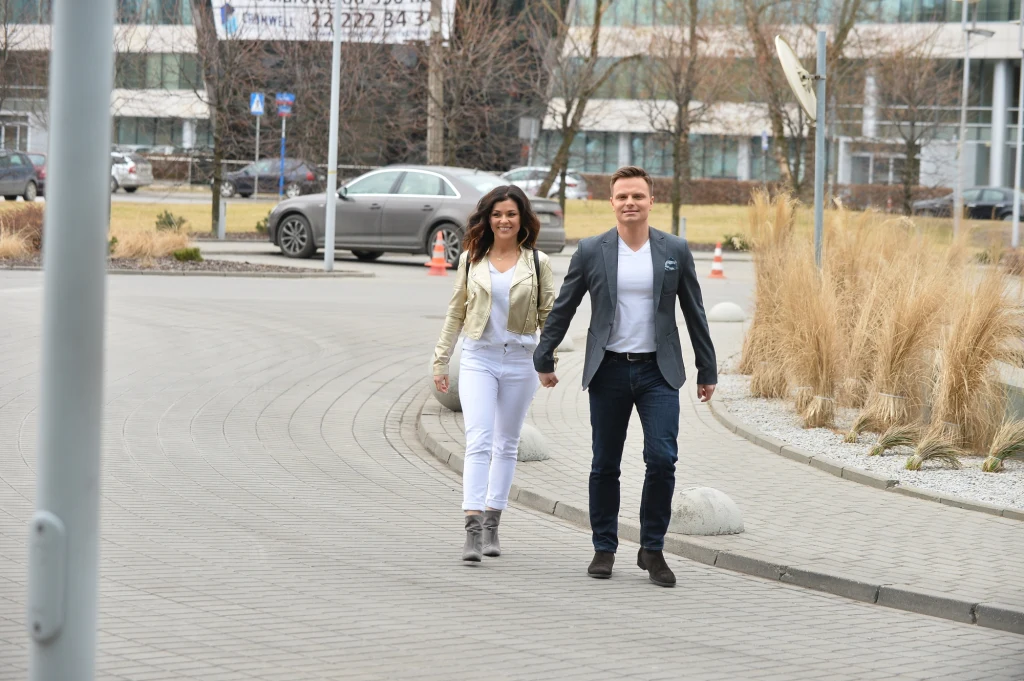 Kasia Cichopek i Marcin Hakiel