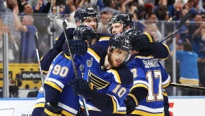 Hokeiści St. Louis Blues triumfują