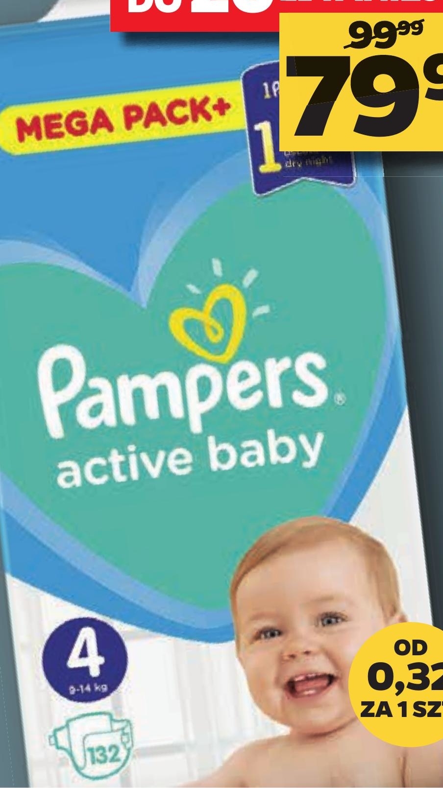 Archiwum Pieluszki Pampers Active Baby Mega Pack Netto 10 06 19 15 06 19 Promoceny Pl Ulotki Promocje Znizki