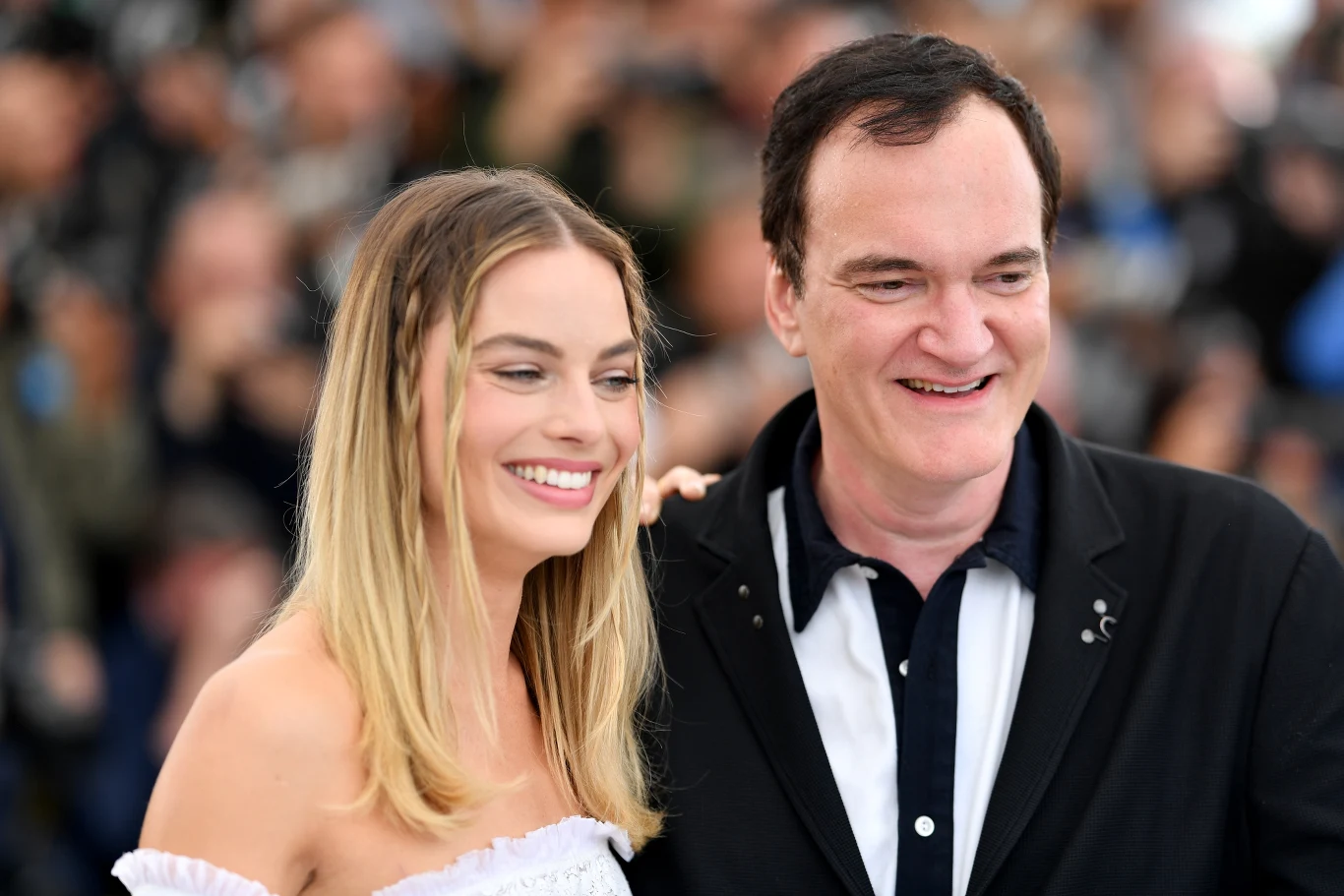 Margot Robbie i Quentin Tarantino Margot Robbie i Quentin Tarantino