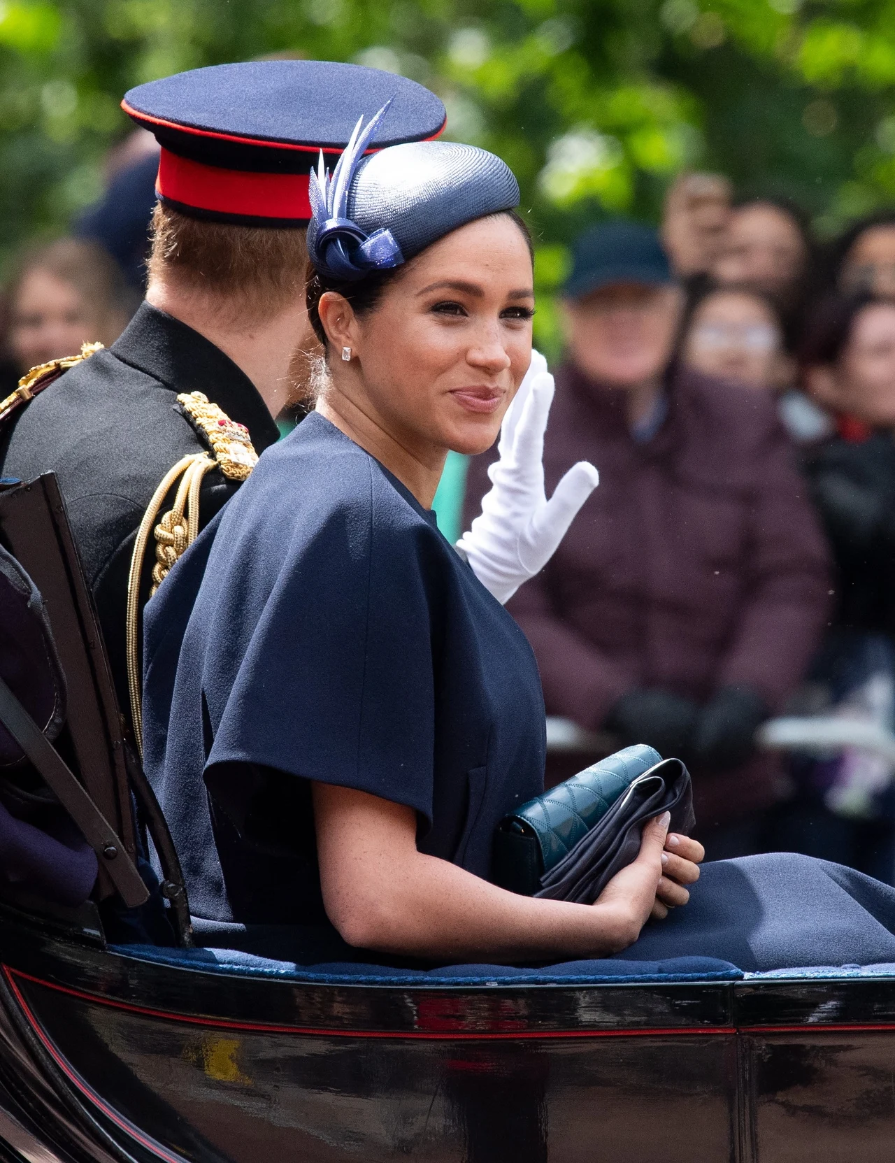 Meghan i Harry na urodzinach królowej Meghan i Harry na urodzinach królowej