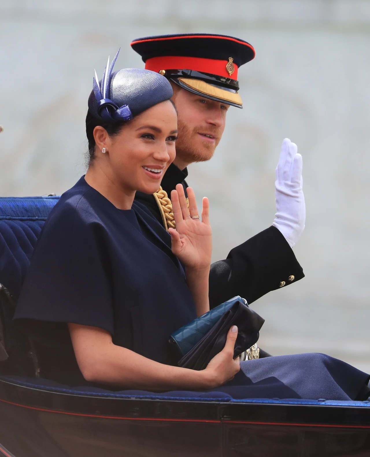 Meghan i Harry na urodzinach królowej Meghan i Harry na urodzinach królowej