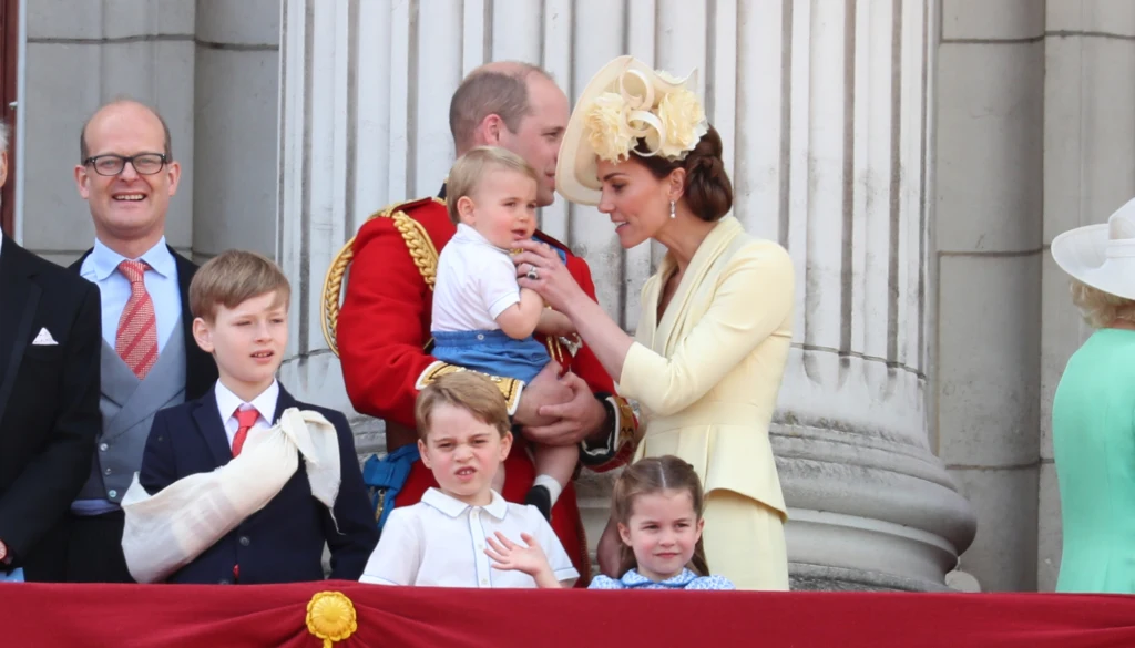 William i Kate z dziećmi