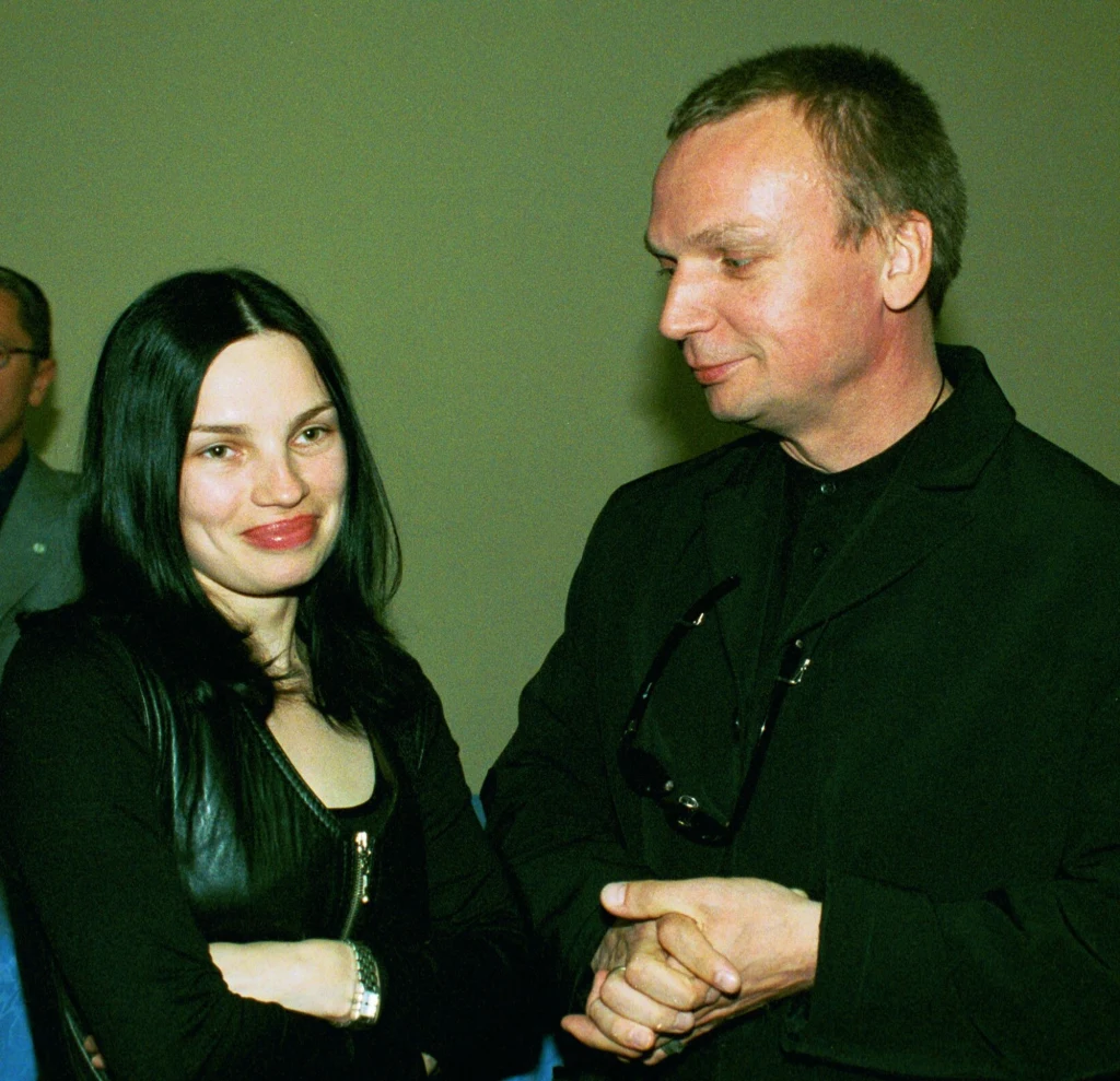 Grzegorz Ciechowski z Anną Grzegorz Ciechowski z Anną