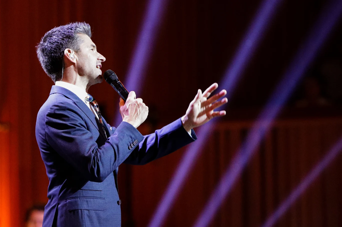 Matt Dusk podczas Wodecki Twist Festiwal 2019 Matt Dusk podczas Wodecki Twist Festiwal 2019