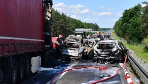 W niedzielnym karambolu pod Szczecinem zginęło sześć osób
