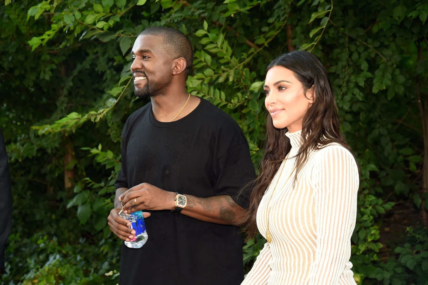 Kanye West chodził też na terapię wraz ze swoja żoną Kim Kardashian. 