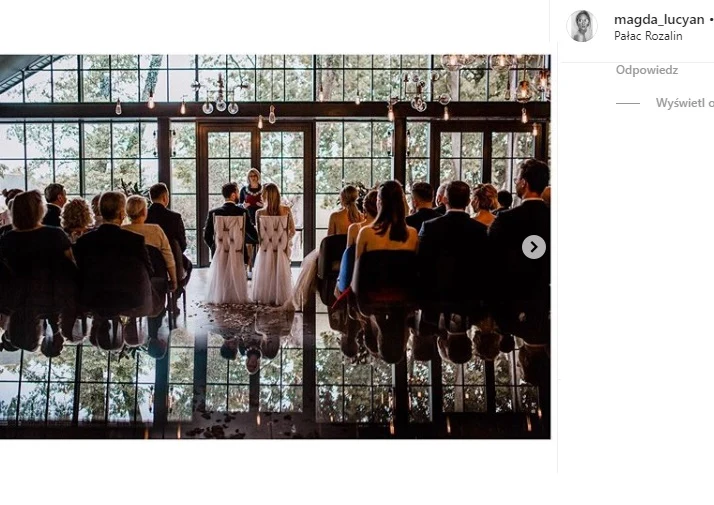 Ślub Magdy Łucyan Ślub Magdy Łucyan