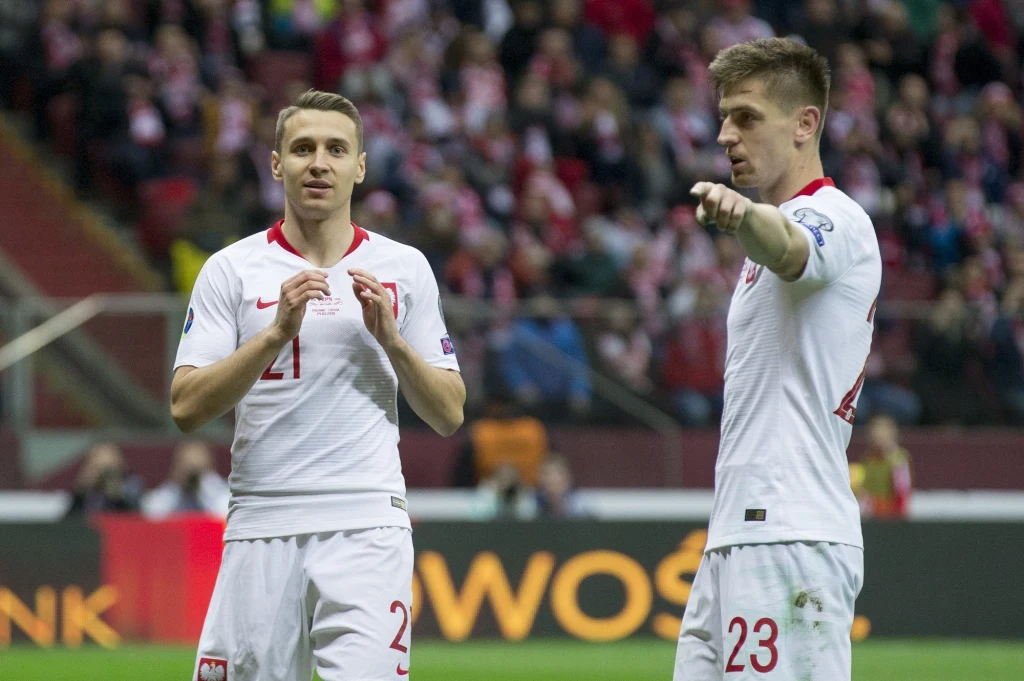 Przemysław Frankowski, obok Krzysztof Piątek Przemysław Frankowski, obok Krzysztof Piątek