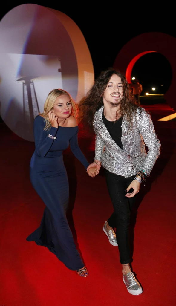 Paulina Biernat i Michał Szpak w 2015 r.