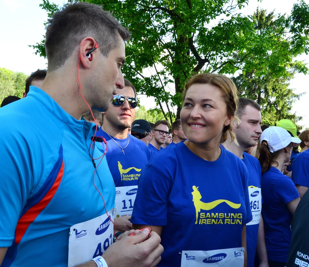 Beata Sadowska i Maciej Dowbor podczas zawodów w 2012 roku