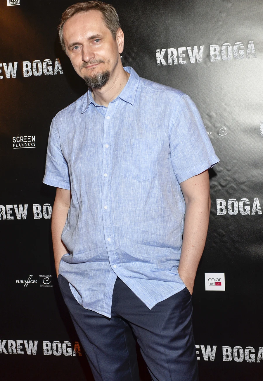 Bartosz Konopka na premierze filmu "Krew Boga" Bartosz Konopka na premierze filmu "Krew Boga"