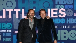 Jeffrey Nordling i James Tupper na premierze drugiego sezonu "Wielkich kłamstewek"