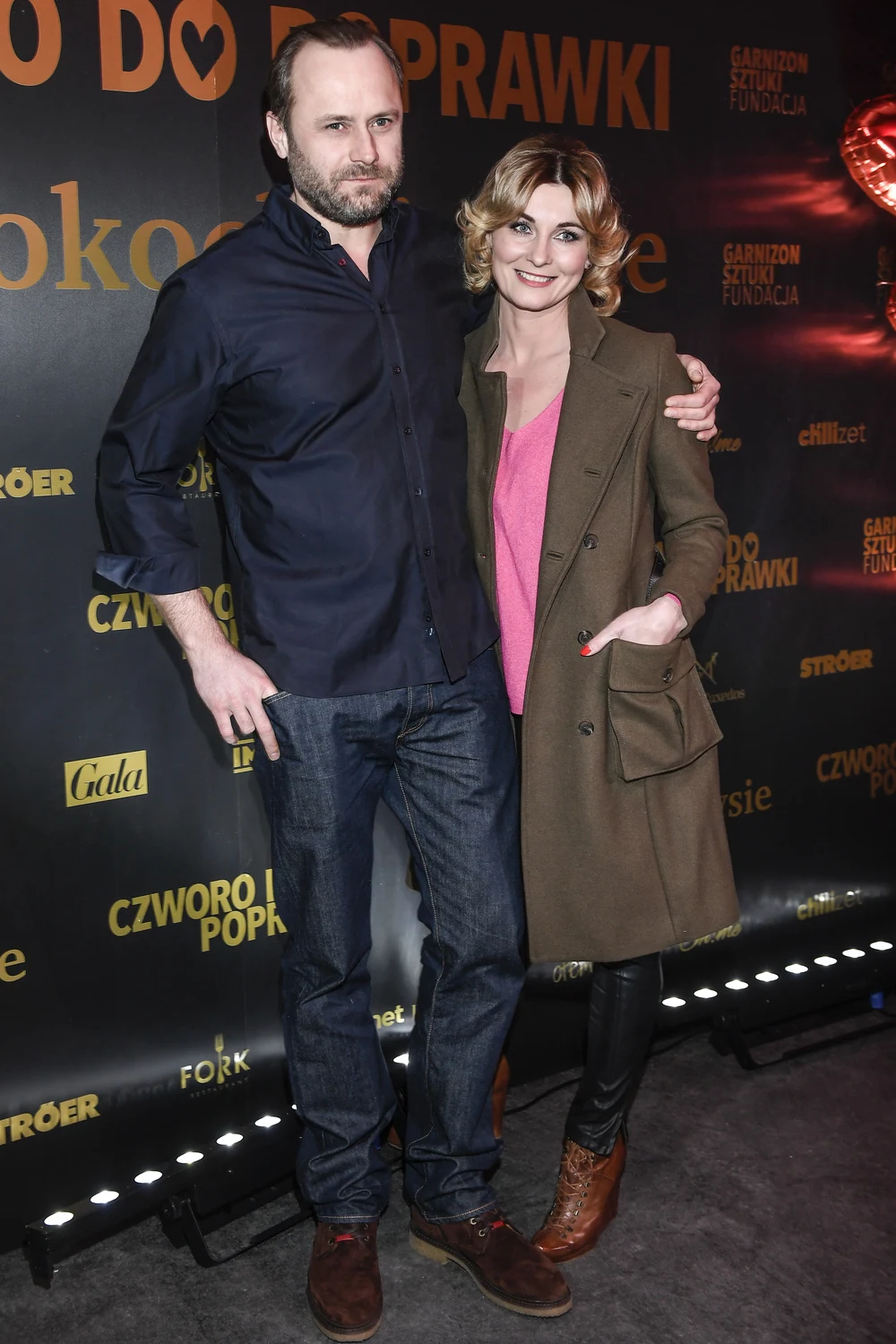 Leszek Lichota i Ilona Wrońska