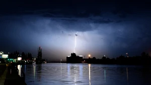 W nocy z wtorku na środę burza przeszła również nad Szczecinem 