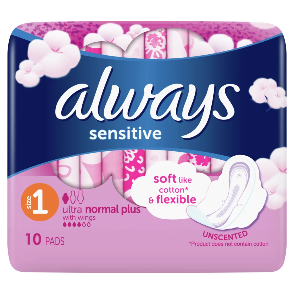 ​Always Sensitive -  miękkie dla skóry, rekomendowane przez dermatologów!