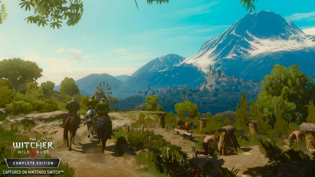 Wiedźmin 3: Dziki Gon - screeny z gry w wersji na konsolę Nintendo Switch