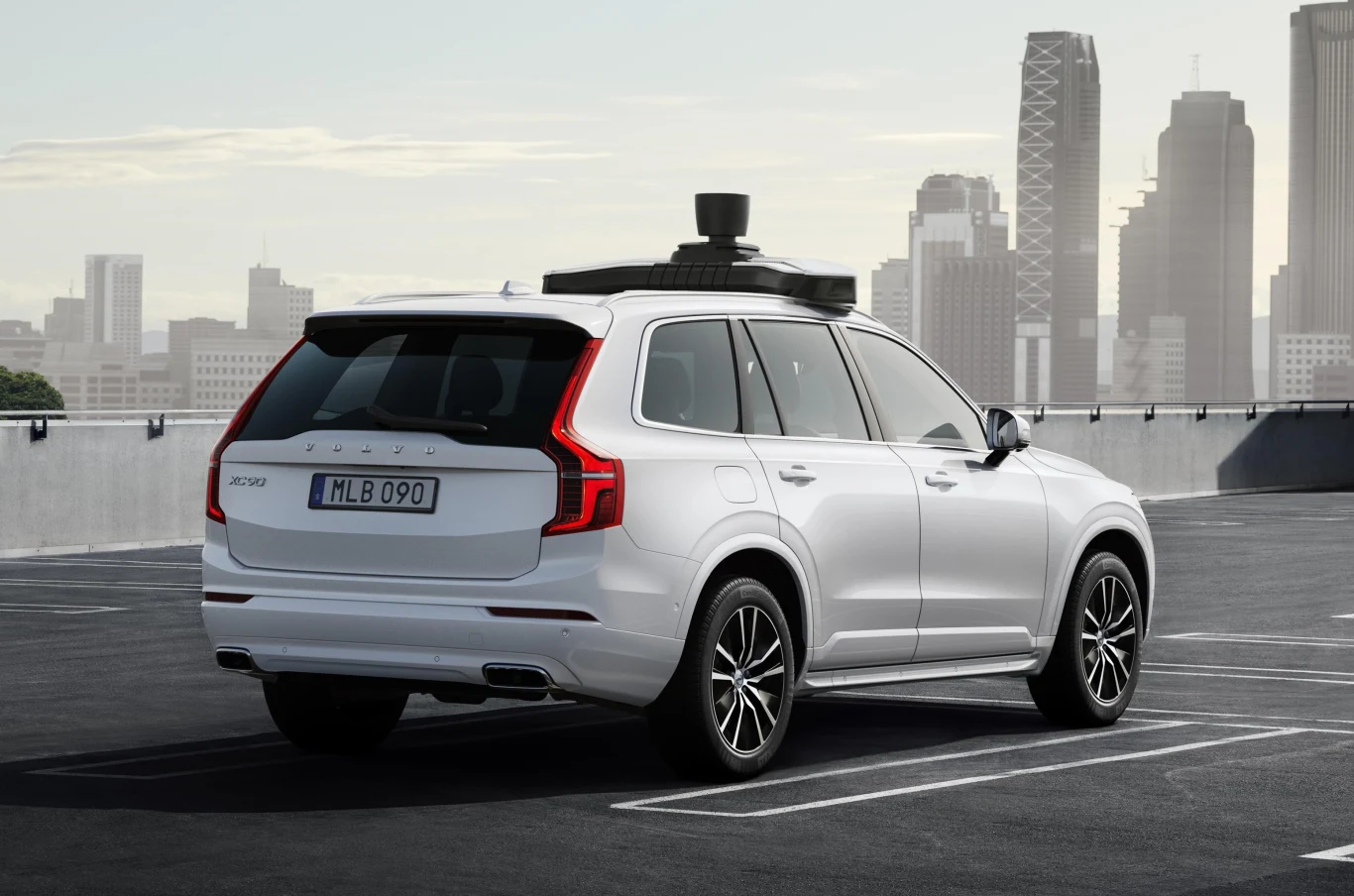 Autonomiczne Volvo XC90