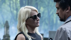 Małgorzata Kożuchowska i Michał Czernecki na planie serialu TVN "Motyw"