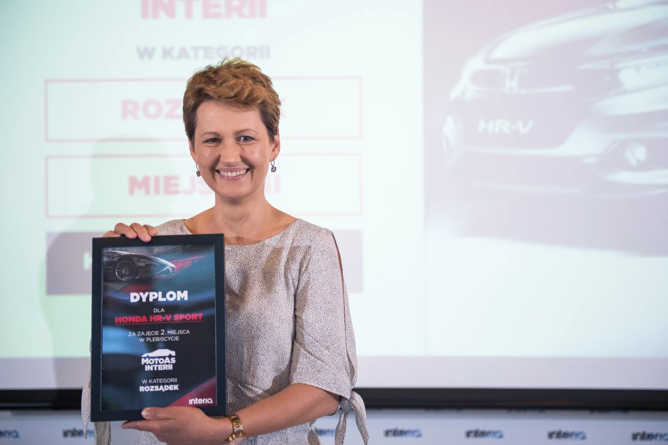 Miejsce 2 w kategorii Rozsądek - Honda HR-V Sport Iwona Legęć Miejsce 2 w kategorii Rozsądek - Honda HR-V Sport Iwona Legęć