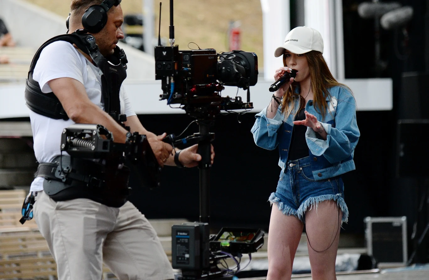 Zobacz zdjęcia z prób Roksany Węgiel w amfiteatrze w Opolu