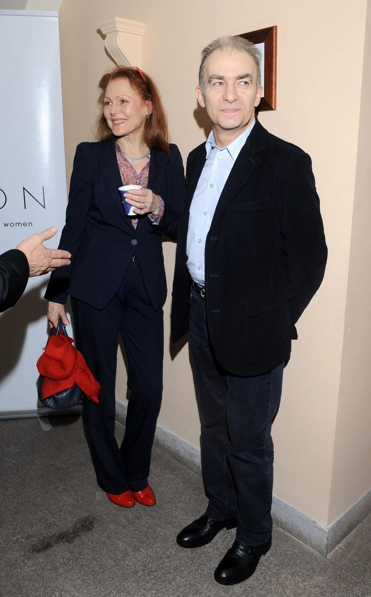 Seweryn Krajewski z żoną Elżbietą