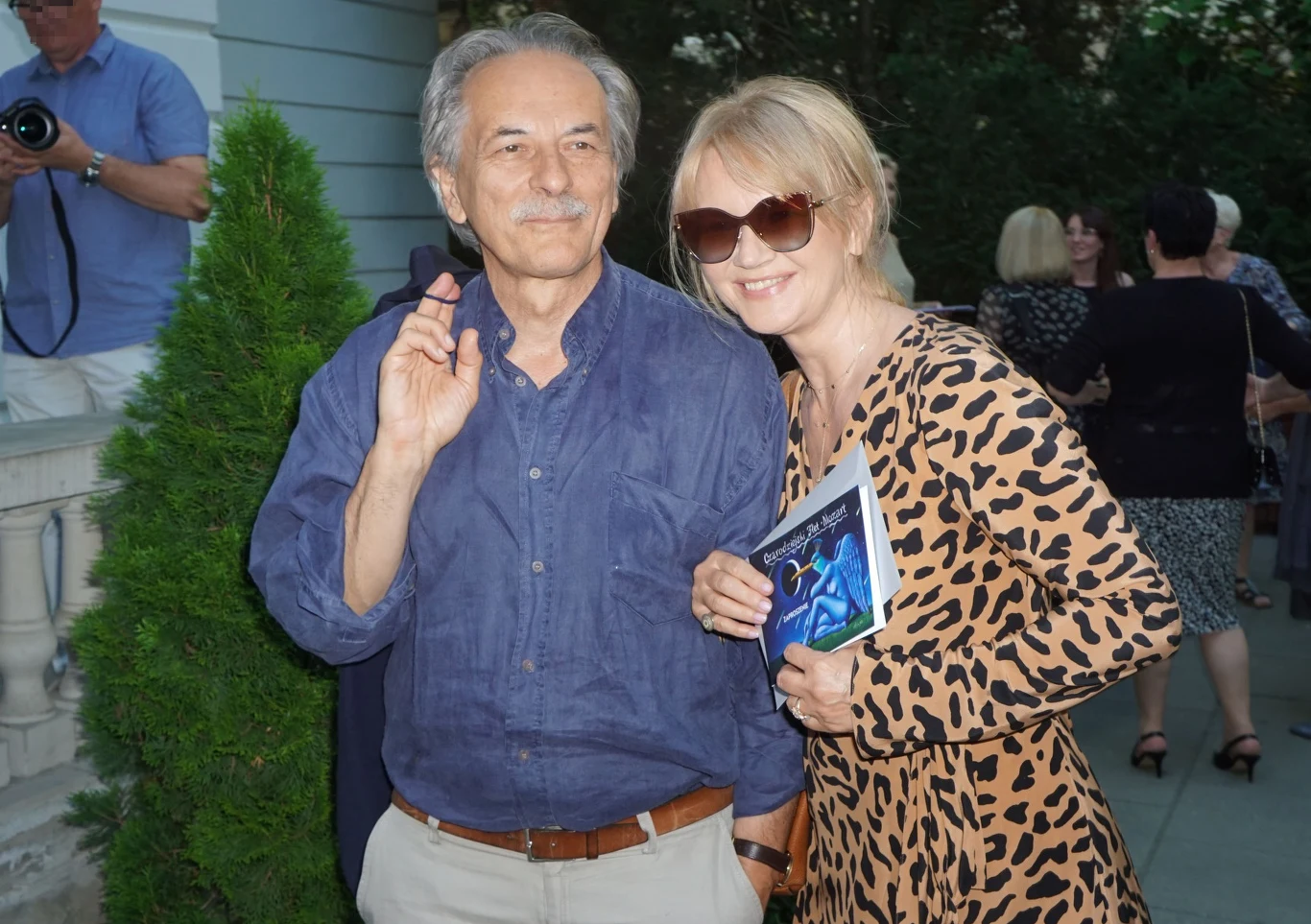 Grażyna Torbicka z mężem Adamem Grażyna Torbicka z mężem Adamem