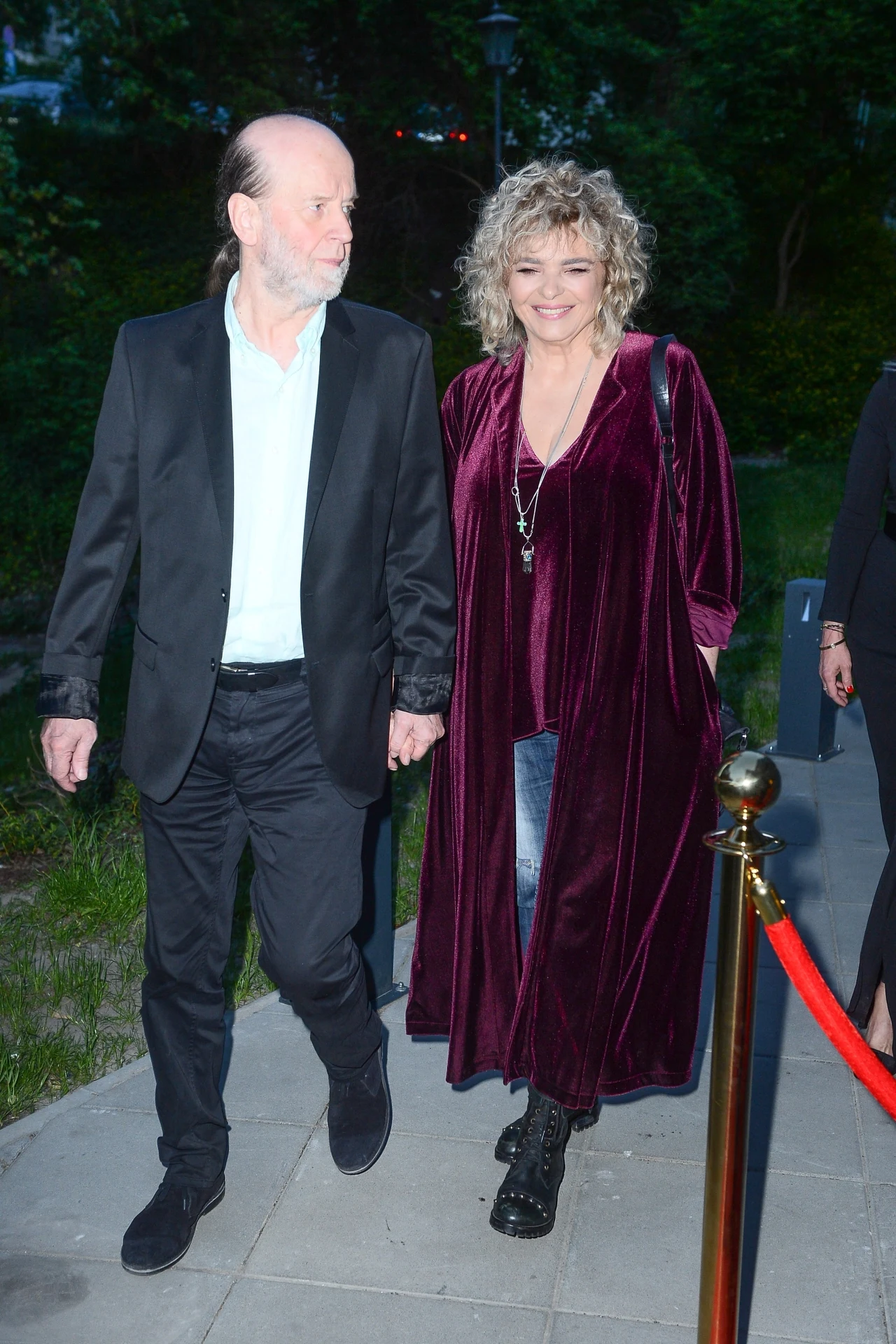 Katarzyna Grochola z mężem Katarzyna Grochola z mężem