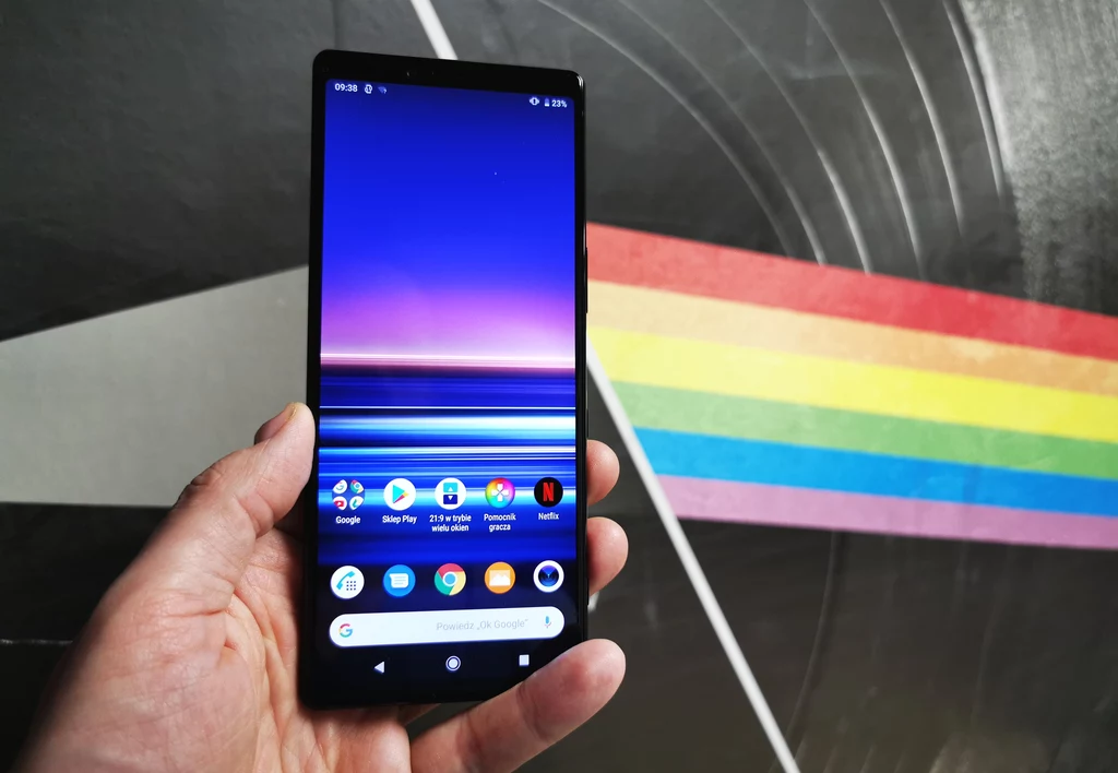 Sony Xperia 1 - ekran 4K w proporcjach 21:9 z obsługą HDR to największa gwiazda tego modelu