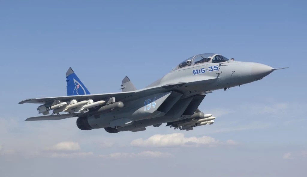 MiG-35 jest kolejną wersją rozwojową MiG-a-29