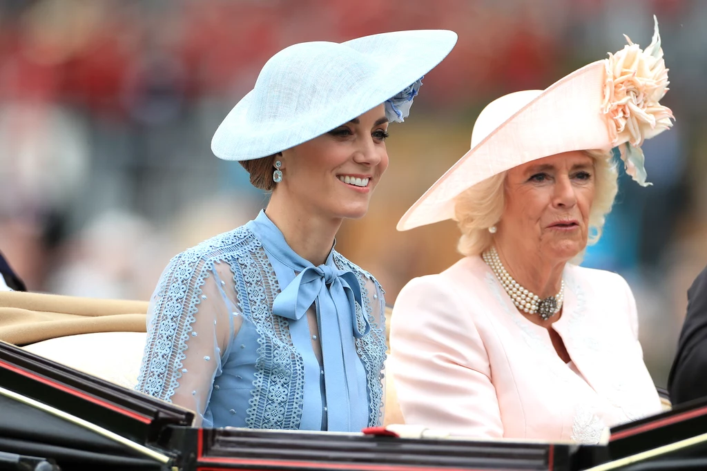 Księżna Kate i księżna Kamila. Ascot Księżna Kate i księżna Kamila. Ascot