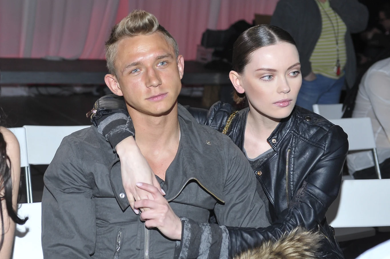 Jakub Rzeźniczak z żoną Edytą Jakub Rzeźniczak z żoną Edytą