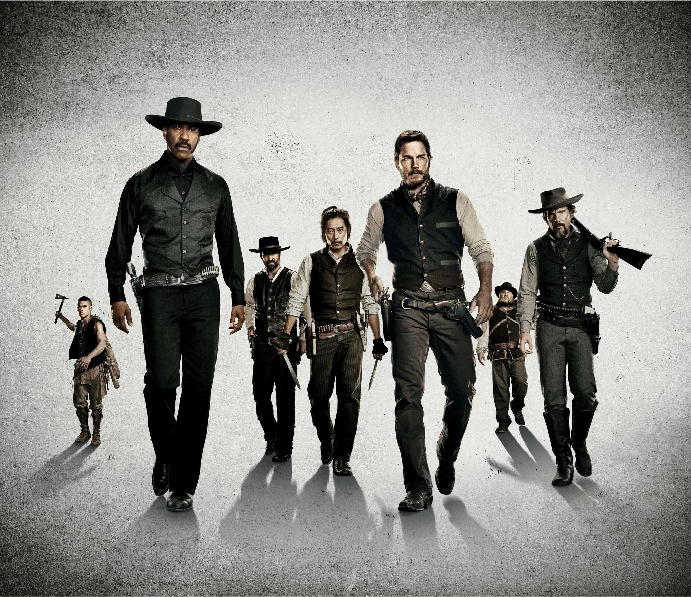 Obsada filmu "Siedmiu wspaniałych"