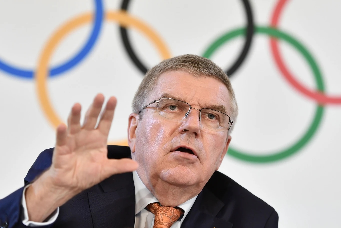 Przewodniczący MKOl Thomas Bach Przewodniczący MKOl Thomas Bach