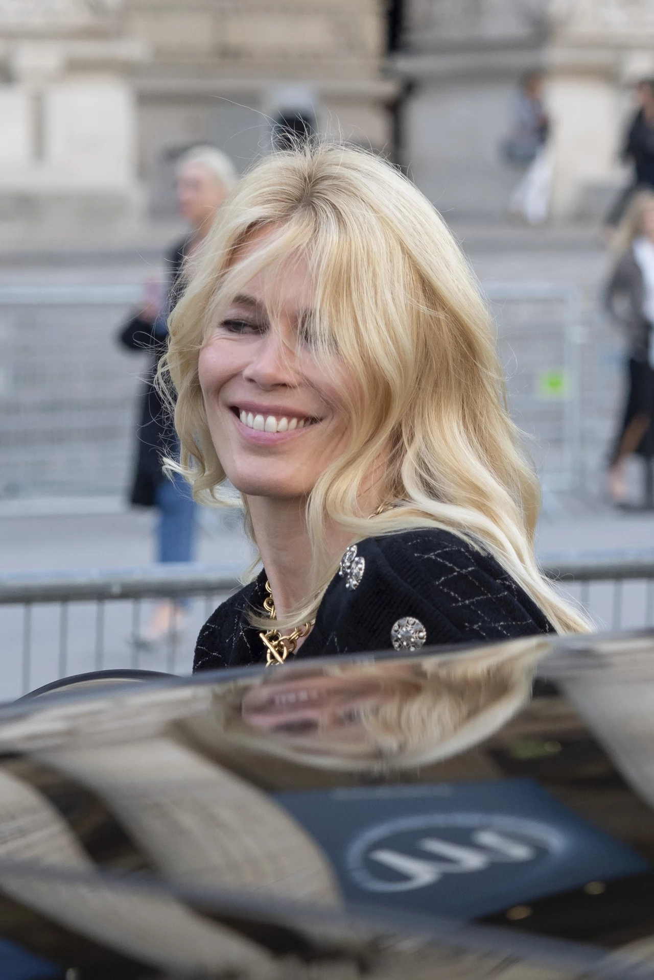 Claudia Schiffer, memoriał Karl for Ever, fot. SplashNews.com/East News Claudia Schiffer, memoriał Karl for Ever, fot. SplashNews.com/East News