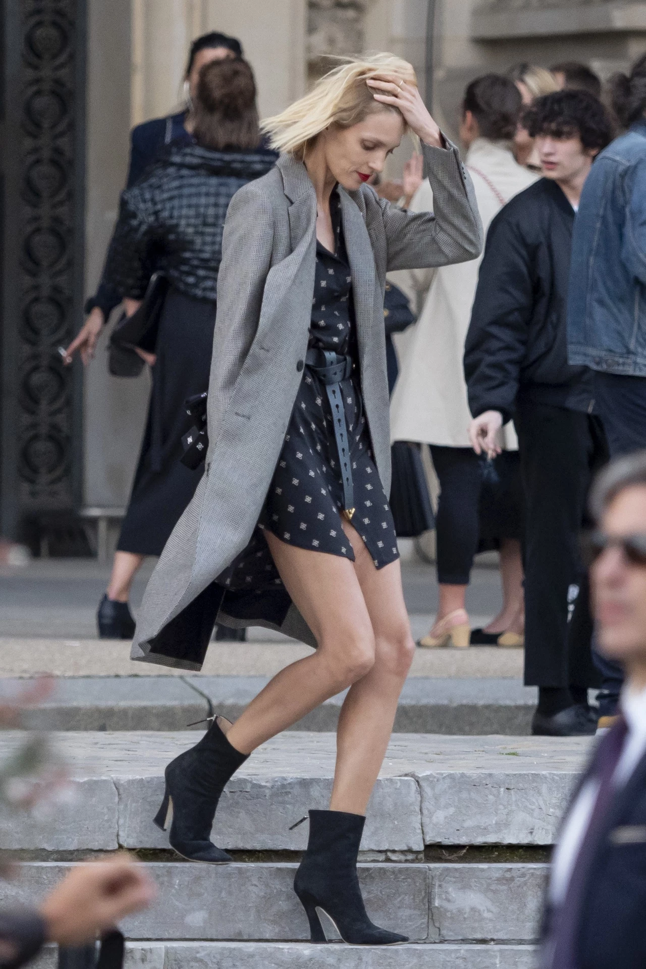 Anja Rubik, memoriał Karl for Ever, fot. SplashNews.com/East News Anja Rubik, memoriał Karl for Ever, fot. SplashNews.com/East News